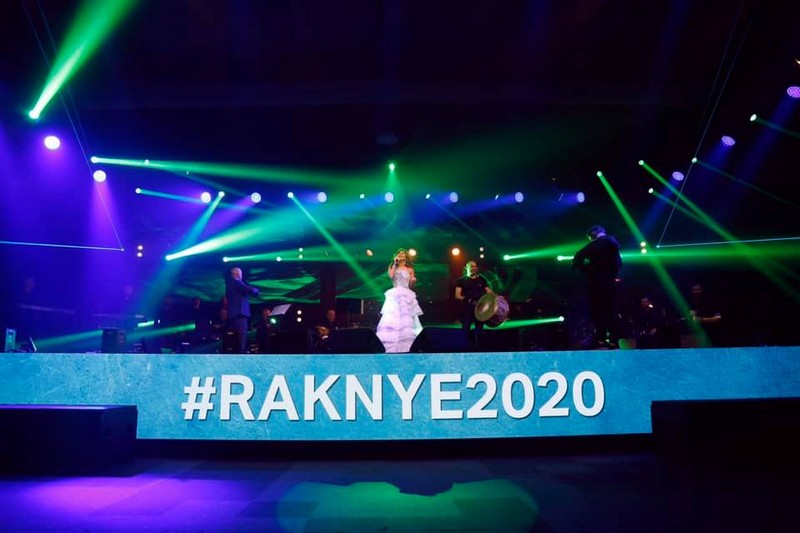 NYE with Najwa Karam at Ras Al Khaima